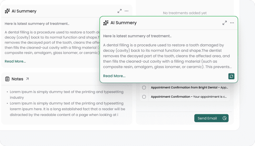 AI-Suggested Posts Interface